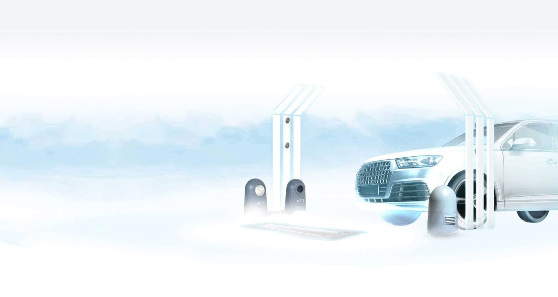 UVeye vehicle inspection systems